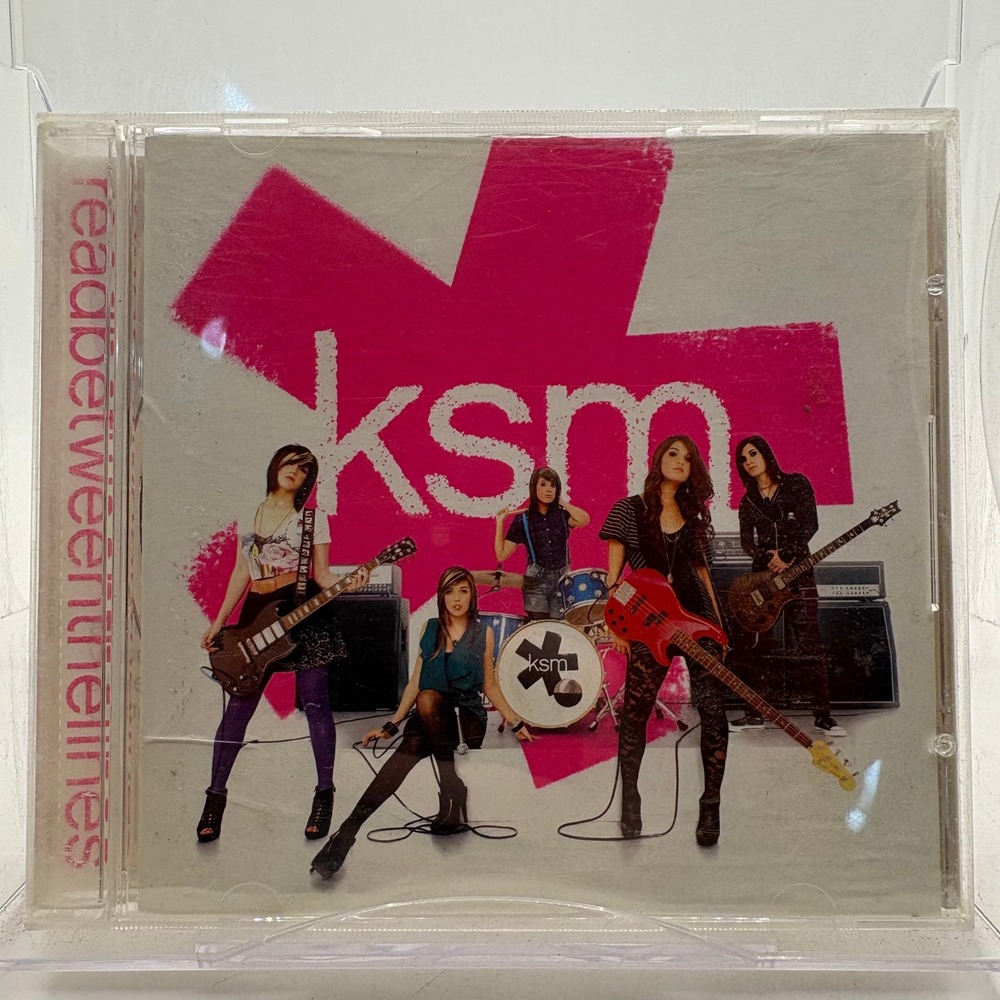 KSM‎ Read Between The Lines CD 2009 Walt Disney Records Pop Rock Girl Band